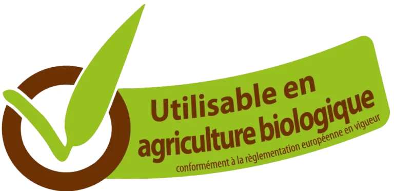 Produits utilisables en agriculture biologique
