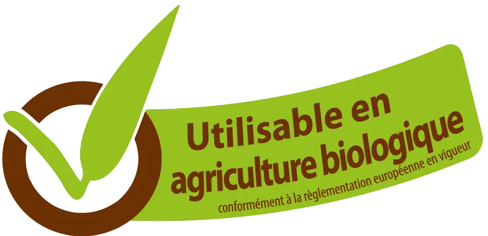 Produits utilisables en agriculture biologique